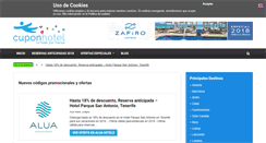 Desktop Screenshot of cuponhotel.com
